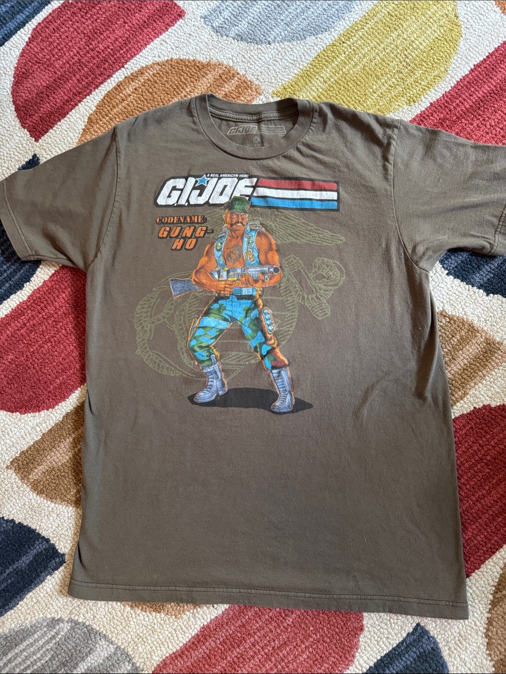G.I. Joe Gung Ho tee, size medium
